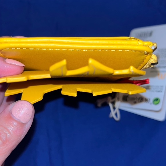 Loungefly McDonalds Cardholder Credit Card French Fry Wallet w/coin section NWT - Picture 7 of 8